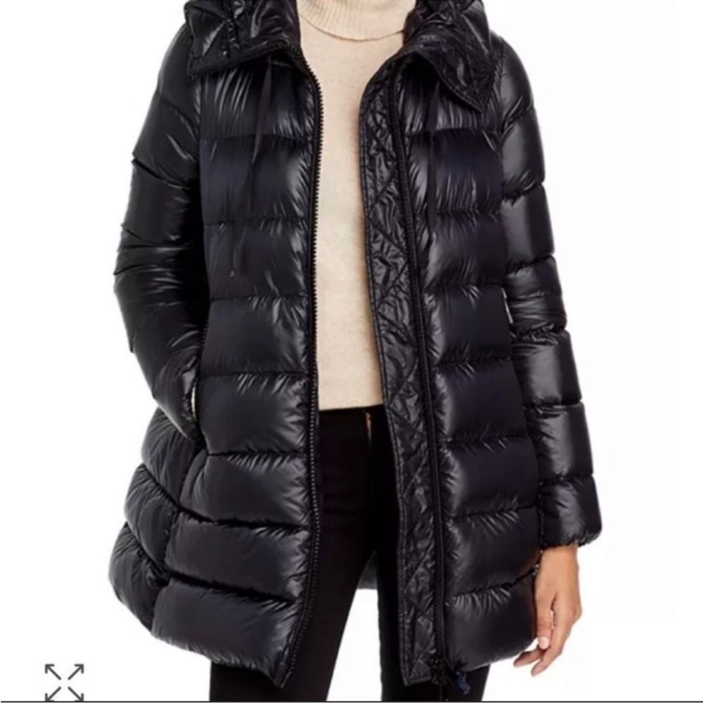 Moncler Suyen Black Puffer Coat- Size 5